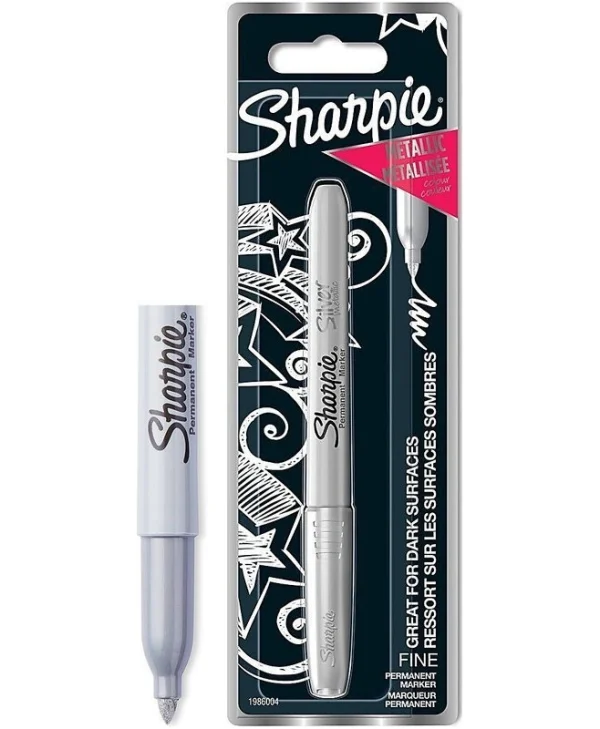 Sharpie Metallic Ανεξίτηλος Μαρκαδόρος Silver 1.4mm