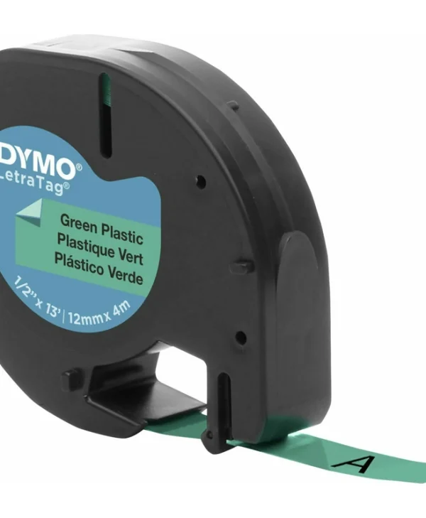 Dymo 91204 Ταινία Ετικετογράφου 4m x 12mm σε Πράσινο Χρώμα