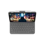 Logitech Flip Cover με Πληκτρολόγιο στα Αγγλικά US Μαύρη (iPad 2019/2020/2021 10.2'') - Image 6