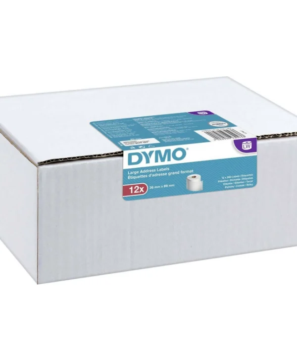 Dymo 260 Αυτοκόλλητες Ετικέτες σε Ρολό για Εκτυπωτή Ετικετών 89x36mm
