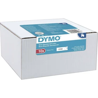 Dymo Ταινία Ετικετογράφου 7m x 9mm σε Λευκό Χρώμα 10τμχ