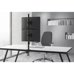 Neomounts Βάση Γραφείου για 2 Οθόνες έως 32" (FPMA-D550DVBLACK) FPMA-D550DVBLACK - Image 4