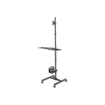 Neomounts Βάση Δαπέδου Οθόνης έως 32" με Ροδάκια (FPMA-MOBILE1700) FPMA-MOBILE1700 - Image 3