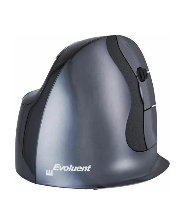 Bakker Elkhuizen Evoluent D Wireless Small Ασύρματο Εργονομικό Vertical Ποντίκι Γκρι
