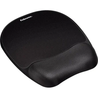 Fellowes Memory Foam Mouse Pad 196mm με Στήριγμα καρπού Μαύρο