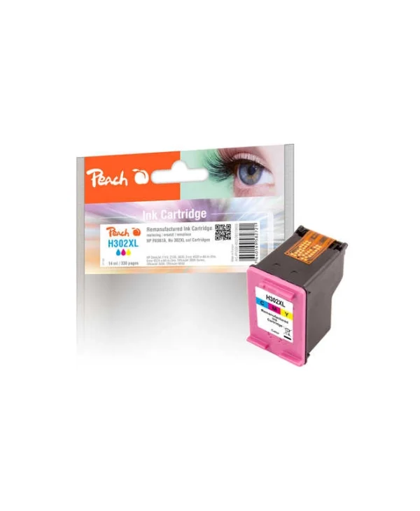 Peach Συμβατό Μελάνι Εκτυπωτή InkJet 14ml Κυανό 1τμχ