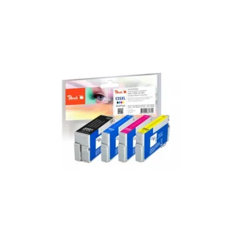 Peach Πακέτο Συμβατών Μελανιών Εκτυπωτή InkJet Epson 50ml Μαύρο 4τμχ