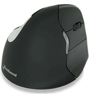 Bakker Elkhuizen Evoluent4 Right Bluetooth Ασύρματο Εργονομικό Ποντίκι Μαύρο