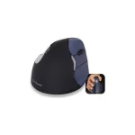 Bakker Elkhuizen Evoluent4 Wireless Ασύρματο Εργονομικό Vertical Ποντίκι Μαύρο - Image 2