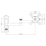 Techly ICA-LCD 104BK Βάση Τηλεόρασης Τοίχου με Βραχίονα έως 30" και 15kg - Image 3