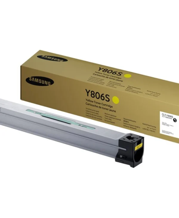 Samsung CLT-Y806S Γνήσιο Toner Laser Εκτυπωτή Κίτρινο 30000 Σελίδων SS728A SS728A