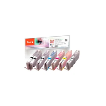 Peach Συμβατό Μελάνι Εκτυπωτή InkJet 23ml Μαύρο 1τμχ