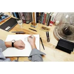 Rotring Tikky Graphic Στυλό Ballpoint Μαύρο με Μαύρο Μελάνι - Image 7