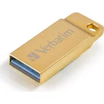 Verbatim Metal Executive 32GB USB 3.0 Stick Χρυσό - Image 2