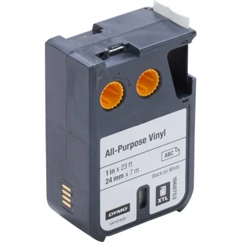Dymo Ταινία Ετικετογράφου 7m x 24mm σε Λευκό Χρώμα