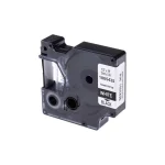 Dymo Ταινία Ετικετογράφου 5.5m x 12mm σε Μαύρο Χρώμα