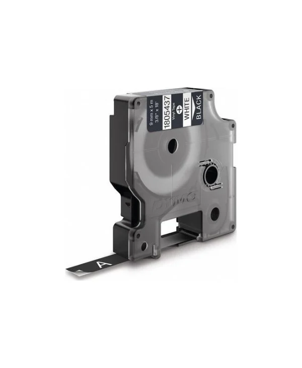 Dymo Ταινία Ετικετογράφου 1.5m x 9mm σε Μαύρο Χρώμα