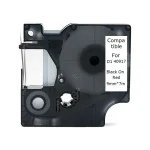 Dymo 40917 Ταινία Ετικετογράφου 7m x 9mm σε Κόκκινο Χρώμα - Image 3
