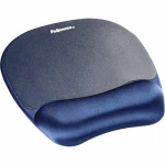 Fellowes Memory Foam Mouse Pad 196mm με Στήριγμα καρπού Μπλε - Image 3