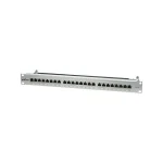 Intellinet Patch Panel Shielded για Rack 1U 24 Θυρών cat6 Γκρι