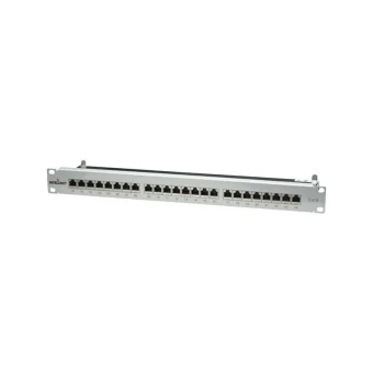 Intellinet Patch Panel Shielded για Rack 1U 24 Θυρών cat6 Γκρι