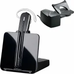 Plantronics CS540 & HL10 Lifter VOIP Headset Monaural Ear-hook Bundle (84693-12) 84693-12