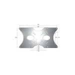 Neomounts Επιτοίχια Βάση Οθόνης έως 52" Ασημί (PMA-VESA400) - Image 5