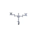Newstar FPMA-D1330DSILVER Βάση Γραφείου για 2 Οθόνες έως 27" με Βραχίονα Ασημί FPMA-D1330DSILVER - Image 2