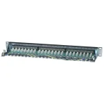 Intellinet Patch Panel Shielded για Rack 1U 19" 24 Θυρών cat6 Μαύρο - Image 3
