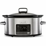 Crock-Pot Ηλεκτρική Γάστρα 240W με Χωρητικότητα 5.6lt Ασημί CSC066X