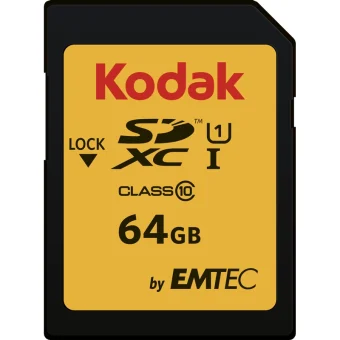 Kodak SDXC 64GB Class 10 U1 με αντάπτορα
