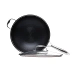 Kohersen Wok από Αλουμίνιο Με Καπάκι 32cm - Image 5