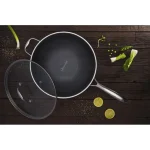 Kohersen Wok από Αλουμίνιο Με Καπάκι 32cm - Image 8