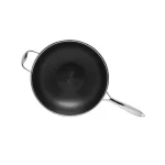 Kohersen Wok από Αλουμίνιο Με Καπάκι 32cm - Image 9