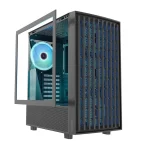 Modecom Breeze ARGB FLOW Midi Tower Κουτί Υπολογιστή με Πλαϊνό Παράθυρο Μαύρο - Image 2