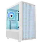 Modecom Breeze ARGB FLOW Midi Tower Κουτί Υπολογιστή με Πλαϊνό Παράθυρο Λευκό - Image 2