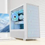 Modecom Breeze ARGB FLOW Midi Tower Κουτί Υπολογιστή με Πλαϊνό Παράθυρο Λευκό - Image 4