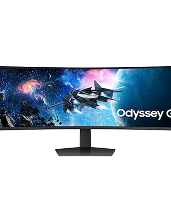 Samsung Odyssey G9 G95C Ultrawide VA Curved Gaming Monitor 49" 5120x1440 240Hz με Χρόνο Απόκρισης 1ms GTG