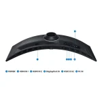 Samsung Odyssey G9 G95C Ultrawide VA Curved Gaming Monitor 49" 5120x1440 240Hz με Χρόνο Απόκρισης 1ms GTG - Image 11