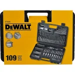 Dewalt Σετ 109 Τρυπάνια HSS με Κυλινδρικό Στέλεχος για Δομικά Υλικά και Ξύλο