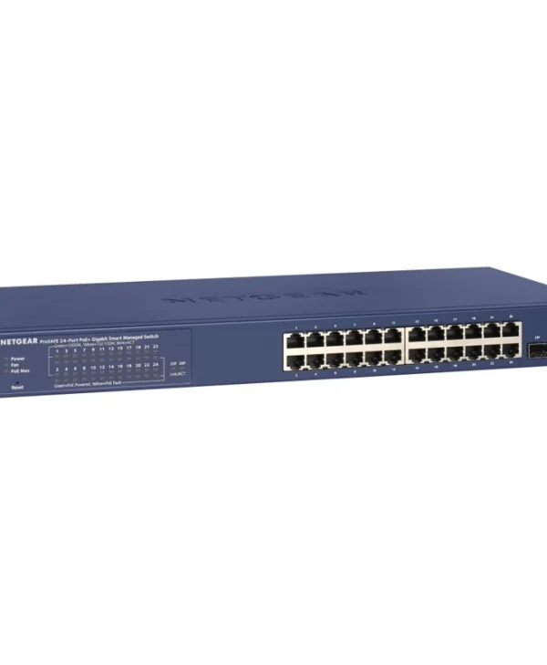 NetGear GS724TP-300EUS Managed L3 PoE Switch με 24 Θύρες Gigabit (1Gbps) Ethernet και 2 SFP Θύρες GS724TP-300EUS