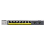 NetGear GS110TP v1 Managed L2 PoE Switch με 8 Θύρες Gigabit (1Gbps) Ethernet και 10 SFP Θύρες - Image 3