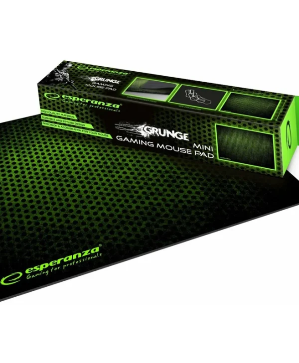 Esperanza Grunge Mini Gaming Mouse Pad 250mm Πράσινο