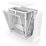 NZXT H7 Flow (2024) Gaming Midi Tower Κουτί Υπολογιστή με Πλαϊνό Παράθυρο Λευκό - Image 3