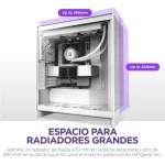 NZXT H7 Flow (2024) Gaming Midi Tower Κουτί Υπολογιστή με Πλαϊνό Παράθυρο Λευκό - Image 9