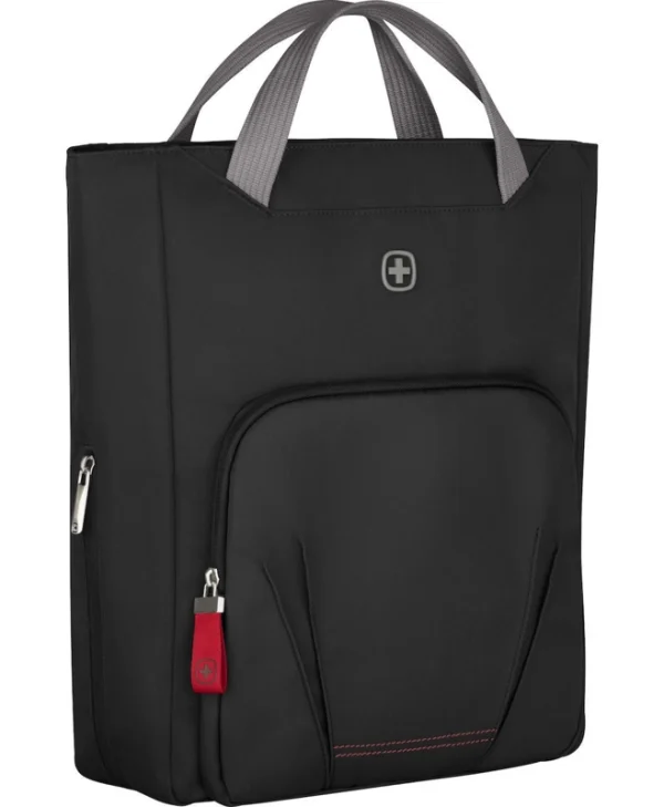 Wenger Motion Vertical Tote Τσάντα Ώμου / Χειρός για Laptop 15.6" σε Μαύρο χρώμα