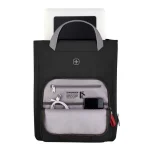 Wenger Motion Vertical Tote Τσάντα Ώμου / Χειρός για Laptop 15.6" σε Μαύρο χρώμα - Image 7