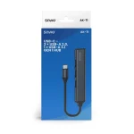 Savio USB 2.0 Hub 4 Θυρών με σύνδεση USB-C - Image 2