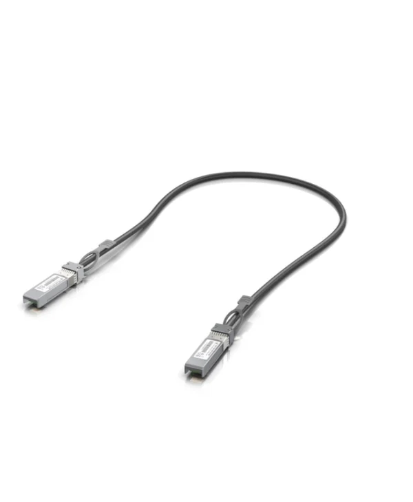 Ubiquiti Καλώδιο Οπτικής Ίνας SFP+ 0.5m Μαύρο 1τμχ