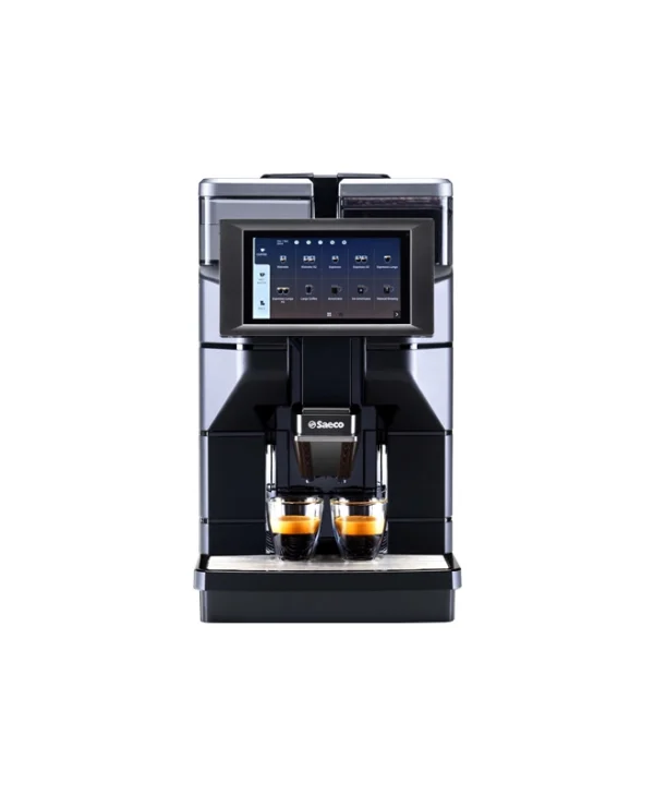 Saeco Magic B2 Αυτόματη Μηχανή Espresso 1300W Πίεσης 15bar με Μύλο Άλεσης Ασημί
